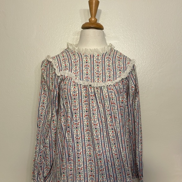 Lanz of Salzburg Other - Set of 2 Lanz of Salzburg Flannel Nightgowns Size 2 Vintage